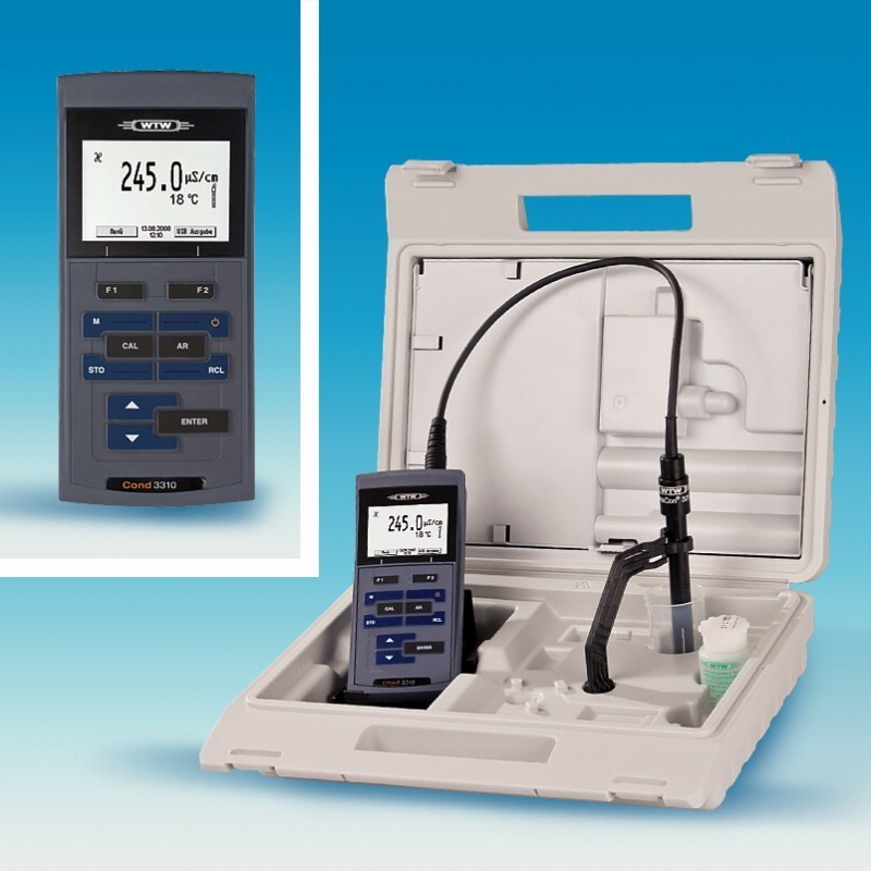 Portable conductivity meter