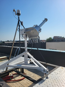 Firmament scanning radiometer